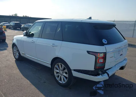 2016 Land Rover Range Rover 3.0L V6 Turbocharged Diesel Hse Td6 from USA, damaged, VIN SALGS2KF4GA263353
